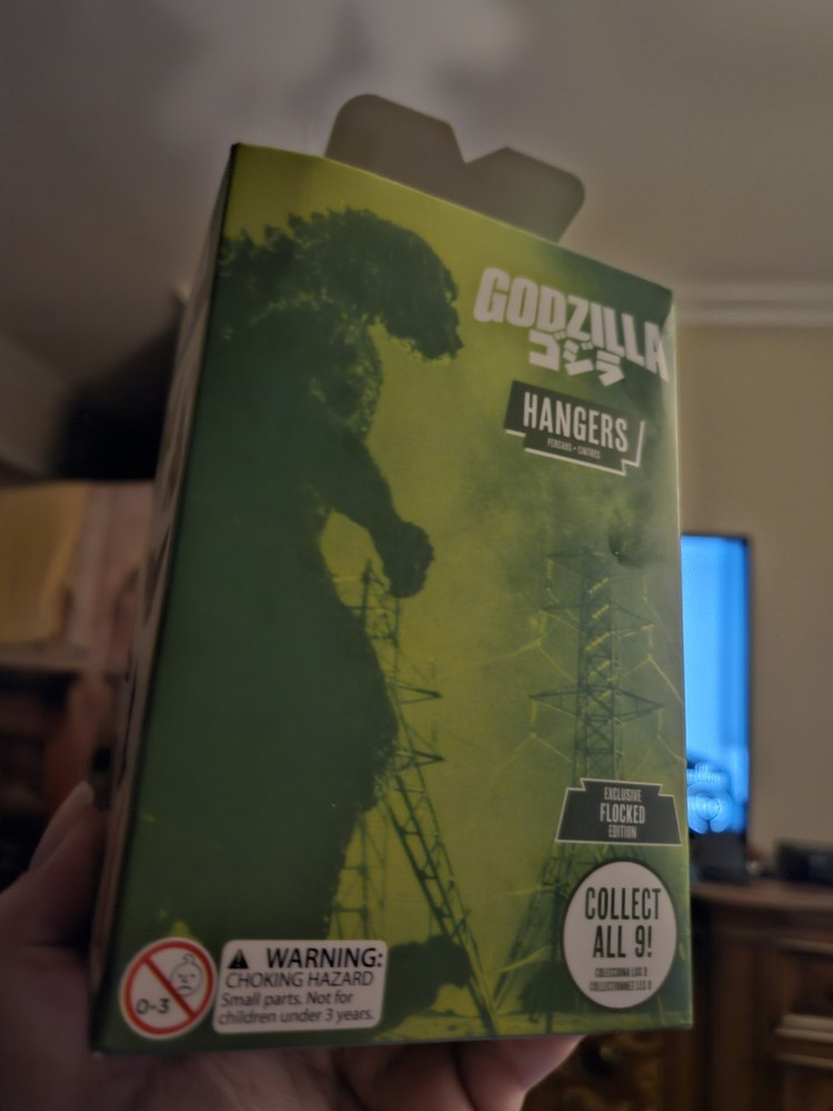 Godzilla Flocked Hangers Figure Space Godzilla Blind Box UCC Distributing 3 Inch