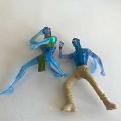 McDonald’s Avatar Toy Figures Jake Sully 2009 & Fox Jake Sully Warrior Free Ship