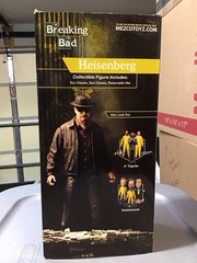 [BREAKING BAD TV SERIES] “HEISENBERG”, COLLECTIBLE FIGURE, 13″ TALL, NIB