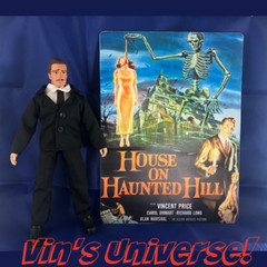 Custom 8″ Mego Action Figure Vincent Price Frederick Loren House on Haunted Hill
