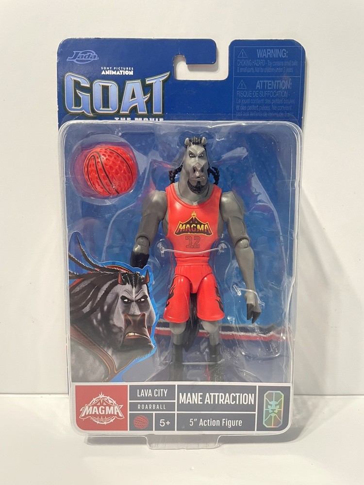2026 Goat The Movie Mane Attraction 5″ Figure with Roarball Jada Toy NEW