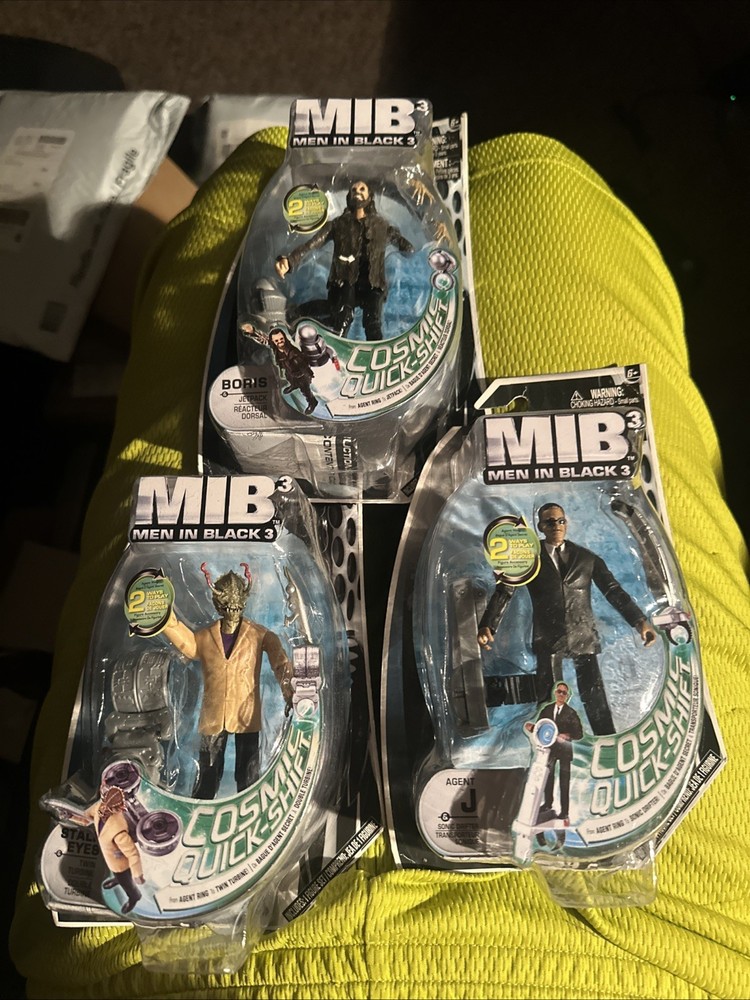 MIB Men in Black 3 Agent J Cosmic Quick-Shift 4″ Figure New in Package
