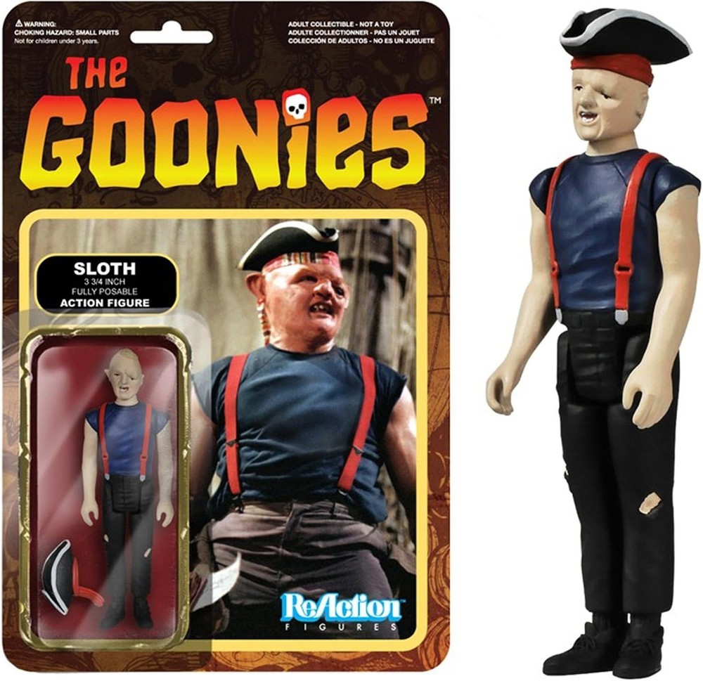 Funko ReAction The Goonies Sloth 3.75″ Action Figure Movie Collectible Toy