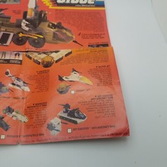 Hasbro Gi Joe 1987 Catalog, Brochure, Checklist, Advertising Foldable Booklet