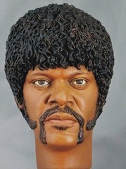 1:6 Custom Portrait of Samuel L. Jackson as Jules Winnfield from Pulp Fiction