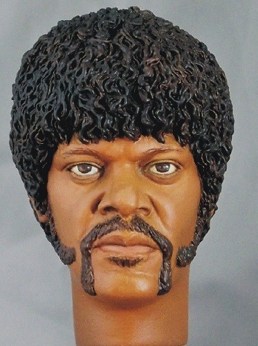 1:6 Custom Portrait of Samuel L. Jackson as Jules Winnfield from Pulp Fiction