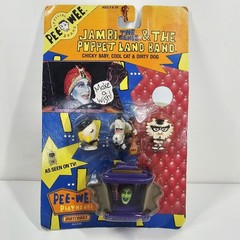 Vintage Pee Wee Playhouse Jambi & The Puppet Land Band Matchbox New Sealed 80s