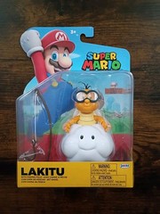 4″ SUPER MARIO 6-PK Nintendo Jakks Hammer Boomerang Bro Nabbit Lakitu Goomba