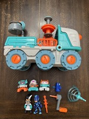 PJ Masks Romeo Catboy Bot Builder Toy 2 in 1 Play Vehicle and Set F2120