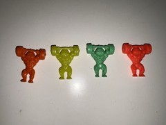 GPK Cheap toy TOPPS Lot Aqua Green, Neon Yellow, Neon Red And Orange Brett Sweat