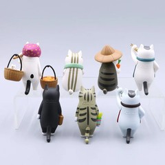 Ms Cat Blind Box Figure Toys kittens Dolls Meow Market Blind Bag Decoration