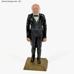Louis Marx Martin Van Buren US President Figure 60mm Hand Painted Plastic