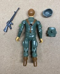 GI Joe 1982 Grunt V1 Straight Arm Complete Clean & Tight! Vintage Hasbro ARAH