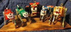 VOLTRON 1984 Panosh Place Vintage Defender Of The Universe – Force 5 Lion Set 🔥