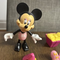Disney Minnie Mouse Bowtique Dress Up Doll Snap N’ Style Lot of 3 with Clothes