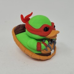 Leonardo Raphael Michelangelo Duck Teenage Mutant Ninja Turtle Fan Art 3D Print