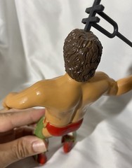 Vintage Terry Funk LJN Wrestler Wrestling Figure 8 inch with Branding Iron
