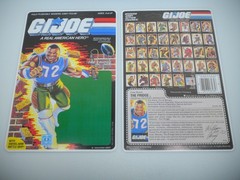 100% Complete 1986 The Fridge Mail Away Figure G.I. GI Joe 3.75 ARAH *RECARDED*