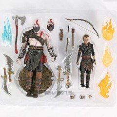Neca God of War Kratos Atreus Ultimate Action Figure 2 Pack Collection Official