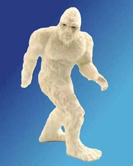 YETI snowman ABOMINABLE white SASQUATCH BIGFOOT monster action Himalaya figure