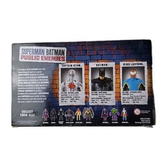 Superman Batman Public Enemies 3 Pack Batman Captain Atom Black Lightning New