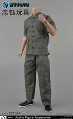 ZYTOYS 1/6 ZY5048 Chinese Traditional Kung Fu Clothing Set For 12” Figure Body