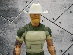 Custom 1:12 Scale Western Cowboy Hat Accessory for 6″ Action Figures – MEDIUM