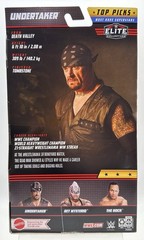 WWE Elite Collection Undertaker 6 in Wrestling Action Figure With Shovel New