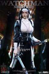 LSToys LS2023-XV Redemption of Night Watchman Nun Elena 1/6 Action Figure Model