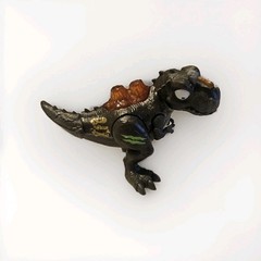 Zuru Smashers Dino Island T-Rex Mini 3″ Figure Tyrannosaurus Gray No Light
