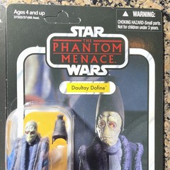 Star Wars TVC TPM Lot: Ratts Tyerell w/Pit Droid & Daultay Dofine NEW *Unpunched