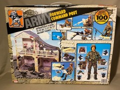 Vintage ARMY FORWARD COMMAND POST For 12″ GI Joe Size Figures Factory Sealed/New