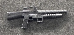 Punisher Marvel Universe Vintage 1990 Toy Biz Part Gun