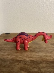 Dinosaur Pink T-Rex Cafe ROCKSY The Apatosaurus 3.5” Figure Plastic Toy
