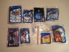 McDonalds 2005 Sharkboy and Lavagirl in 3-D – Complete Set of 8 – MIP