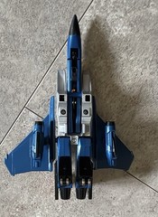 Vintage 1984 Transformers G1-Thundercracker, Pre Rub (Missing Pieces)