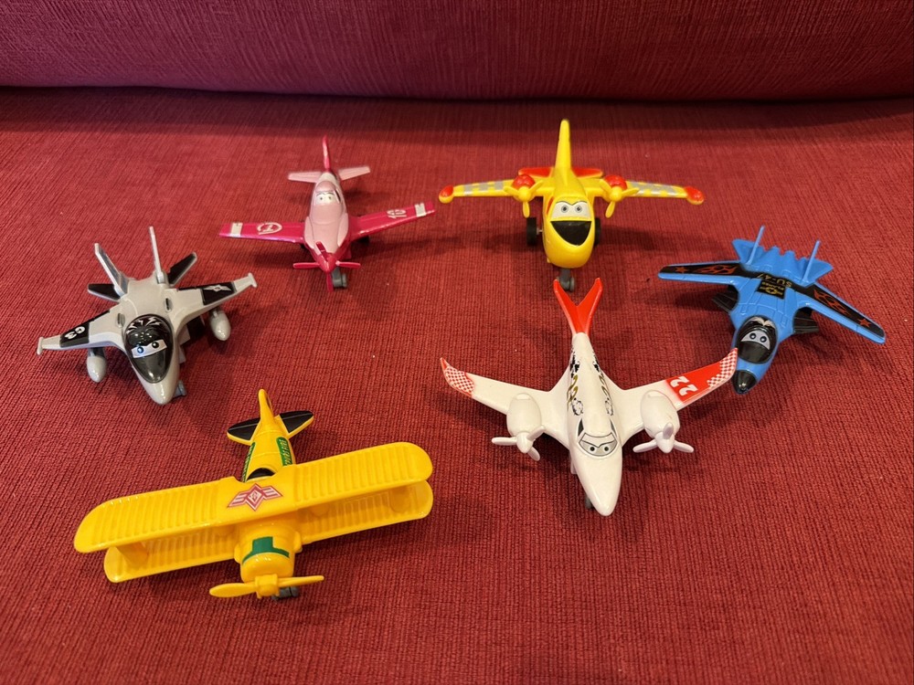 Disney Pixar Planes Pull Back Lot Of 6