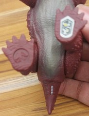 Jurassic World Savage Strike Scutosaurus Dinosaur No Packaging