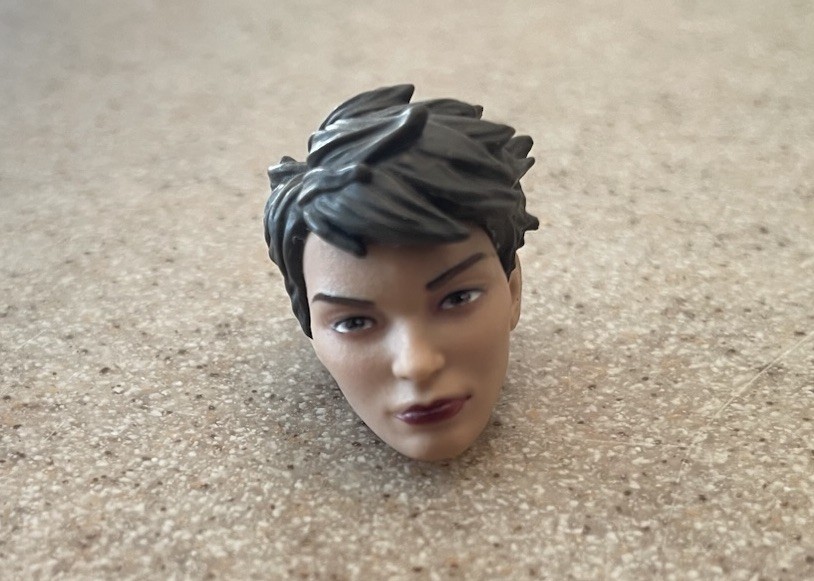 MARVEL LEGENDS QUAKE 6” CONTROLLER BAF SERIES SHIELD AGENT Head