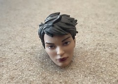 MARVEL LEGENDS QUAKE 6” CONTROLLER BAF SERIES SHIELD AGENT Head