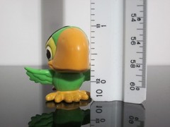 Disney Skully Parrot Mini Figure Jake and the Neverland Pirates 1.25 Inches