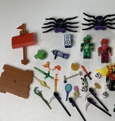Roblox Toys Lot Of 13 Action Figures Collection Includes Accessories *No Codes*