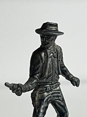 Famous Men of the Wild West Die Cast Metal Figure Wyatt Earp Lawman-2 1/2″