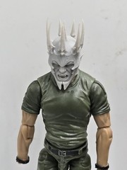 3d Printed KING POISON SNAKE MAN HEAD 1:18 3 3/4″ GI Joe 25th Anniversary B132