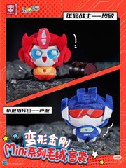 NEW Transformers Roll Out Mini Plush Keychain Blind Bag Box AUTHENTIC Reesee