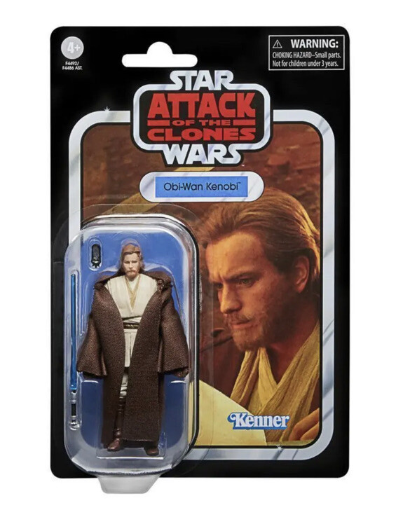 Star Wars The Vintage Collection Obi-Wan Kenobi Toy VC31, 3.75-Inch-Scale NEW