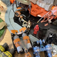 Star Wars Micro Machines 1998 Action Fleet VTG Figures PLUS Lot of 30+ Pieces