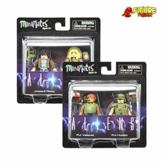 Aliens Minimates Series 2 Common Set (Vasquez, Hudson, Jumpsuit Ripley & Newt)