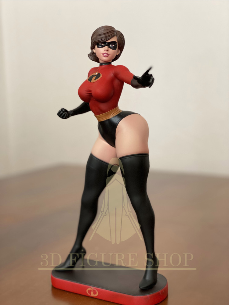 Elasti-Girl (Helen Parr) The Incredibles/3d Figure 25cm Professional Hand Paint
