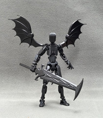 T13 Action Figure Set – Assembly Completed Titan 13 Robot, 3D Printed Dummy 13,